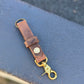 The Real McCaul Leathergoods Keyring Belt Loop Key Chain Holder Australian Made Australian Owned Leather Key Fob Holder Belt Hook Made In Australia