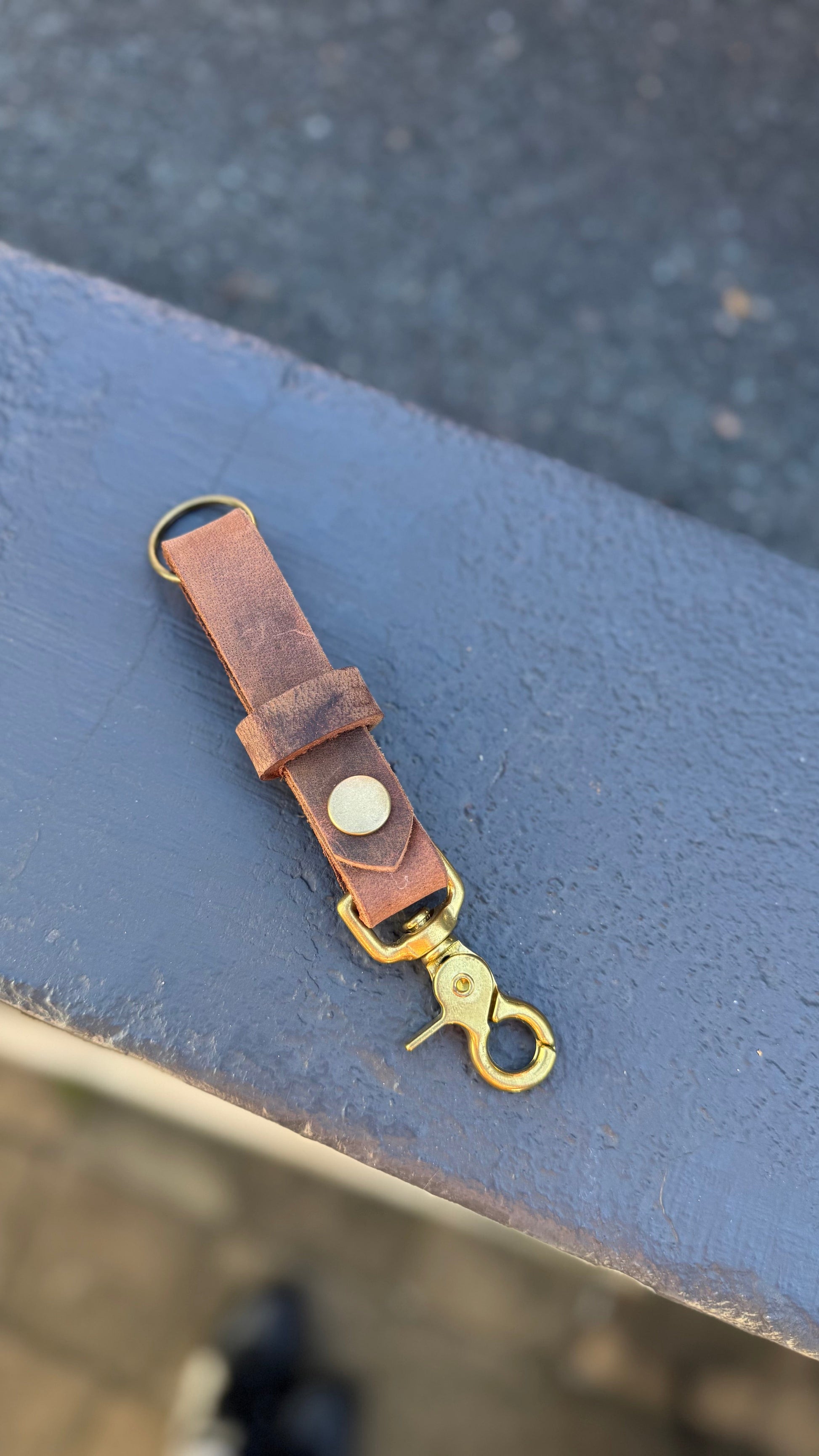 The Real McCaul Leathergoods Keyring Belt Loop Key Chain Holder Australian Made Australian Owned Leather Key Fob Holder Belt Hook Made In Australia