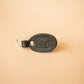 The Real McCaul Leathergoods Keyring Capricorn Keyring - Zodiac Horoscope Star Sign - Black Australian Made Australian Owned Horoscope Zodiac Star Sign Keyring Leather Made in Australia