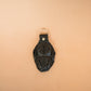 The Real McCaul Leathergoods Keyring Crocodile Crown Keyring Australian Made Australian Owned Crocodile Key Fob Holder Belt Hook Made In Australia
