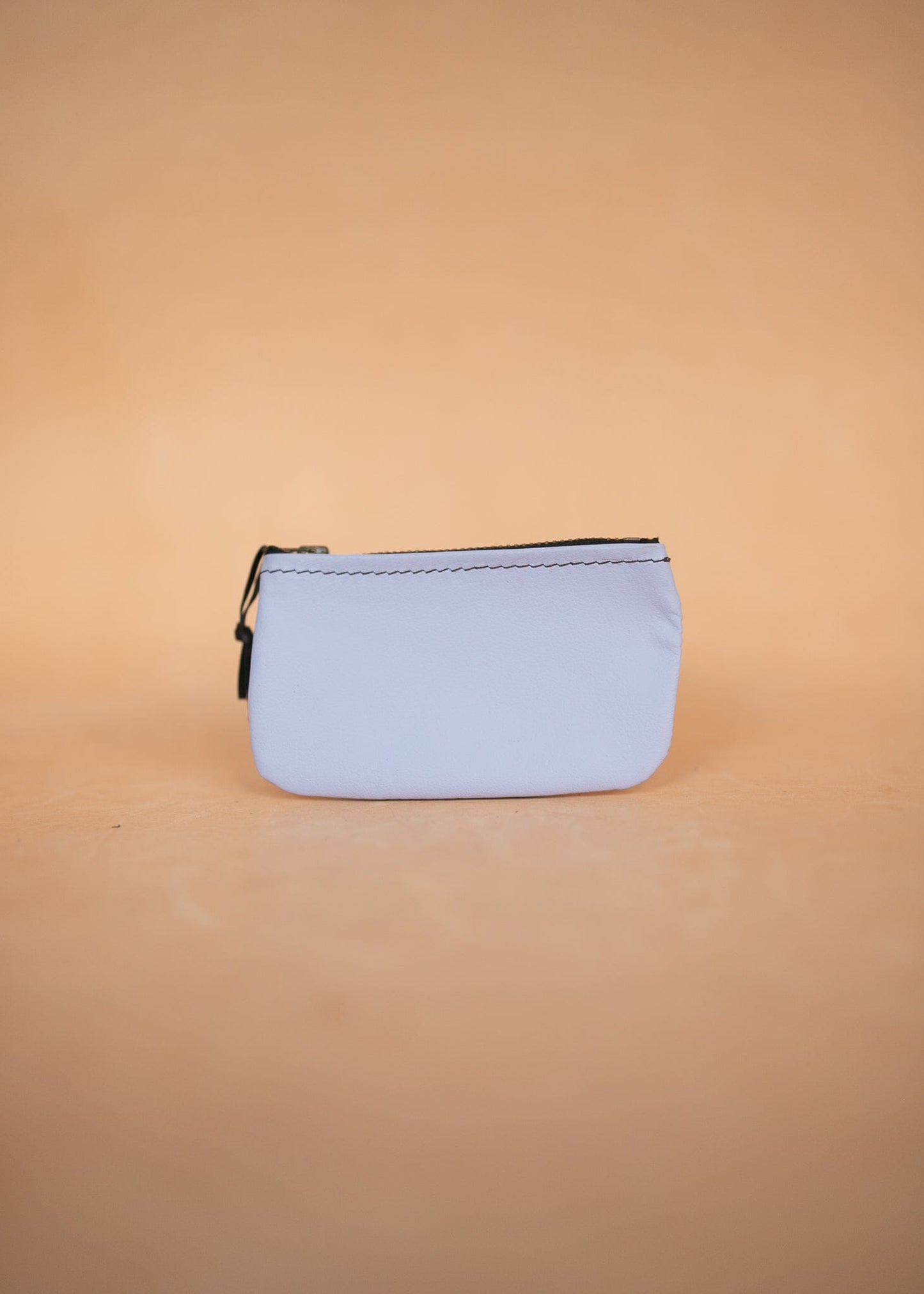 The Real McCaul Leathergoods Keyring Kangaroo / Lavender Simple Coin Pouch - Kangaroo Australian Made Australian Owned Double Sided Key & Coin Pouch- MADE IN AUSTRALIA - Genuine Leather