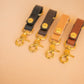The Real McCaul Leathergoods Keyring Mini Belt Loop Key Chain Holder Australian Made Australian Owned Leather Key Fob Holder Belt Hook Made In Australia