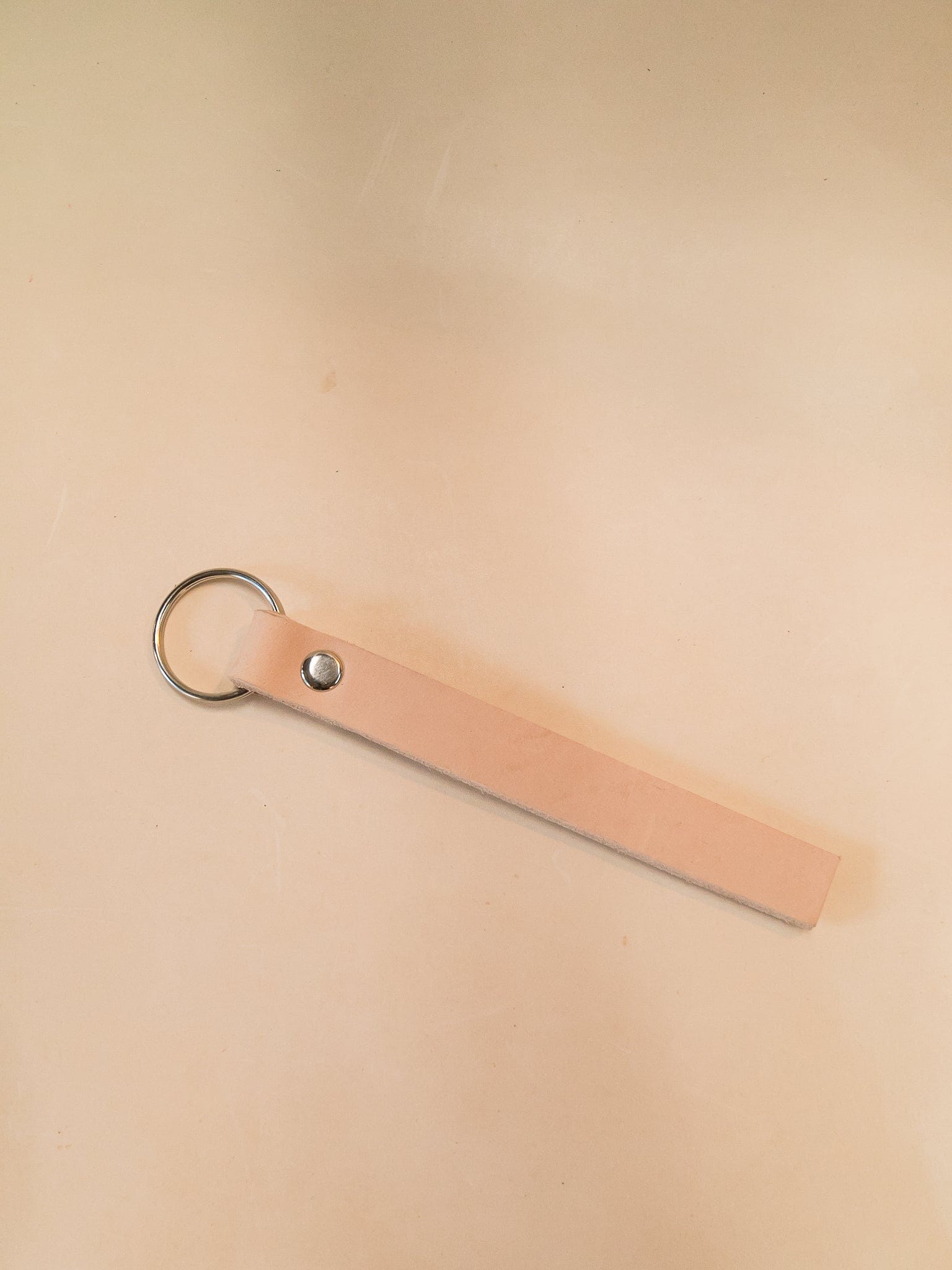 The Real McCaul Leathergoods Keyring Natural Phone Number Leather Keyring Australian Made Australian Owned Personalised Leather Name Keyring Australian Made