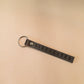 The Real McCaul Leathergoods Keyring Phone Number Leather Keyring Australian Made Australian Owned Personalised Leather Name Keyring Australian Made
