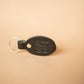 The Real McCaul Leathergoods Keyring Scorpio Keyring - Zodiac Horoscope Star Sign - Black Australian Made Australian Owned Horoscope Zodiac Star Sign Keyring Leather Made in Australia