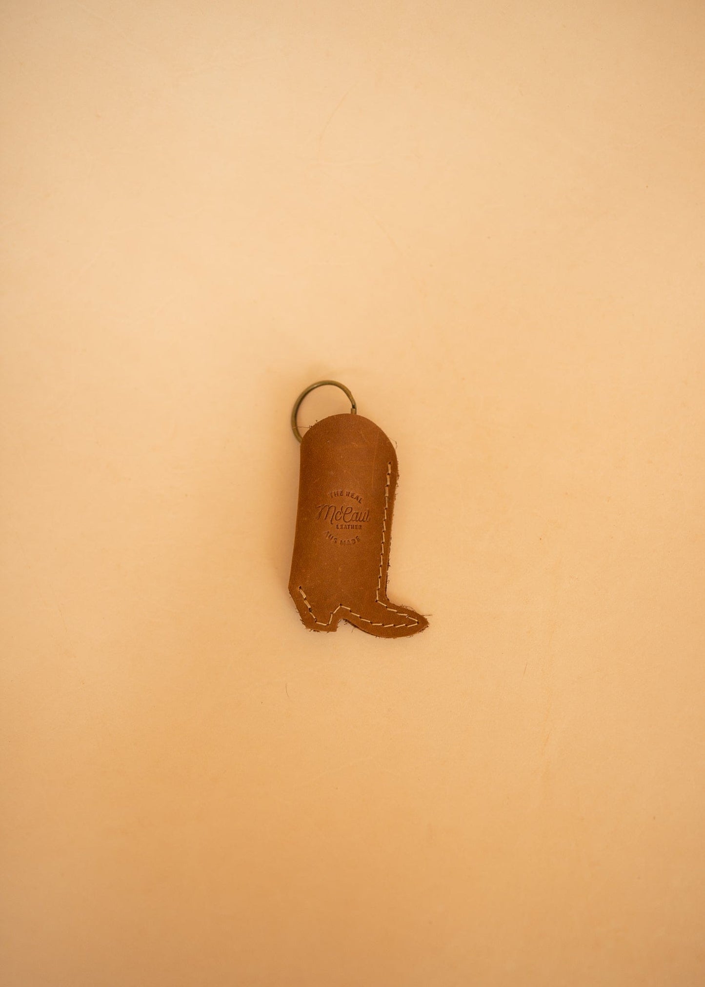 The Real McCaul Leathergoods Keyring Vintage Boot Lighter Keyring Holder Australian Made Australian Owned Personalised Leather Keyring Key Chain Bag Accessory Bag Charm Leather Made in Australia