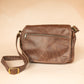 The Real McCaul Leathergoods Marble Brown (Premium) Zeuss Satchel - Cowhide Australian Made Australian Owned Men's Leather Satchel Made In Australia- Laptop/iPad