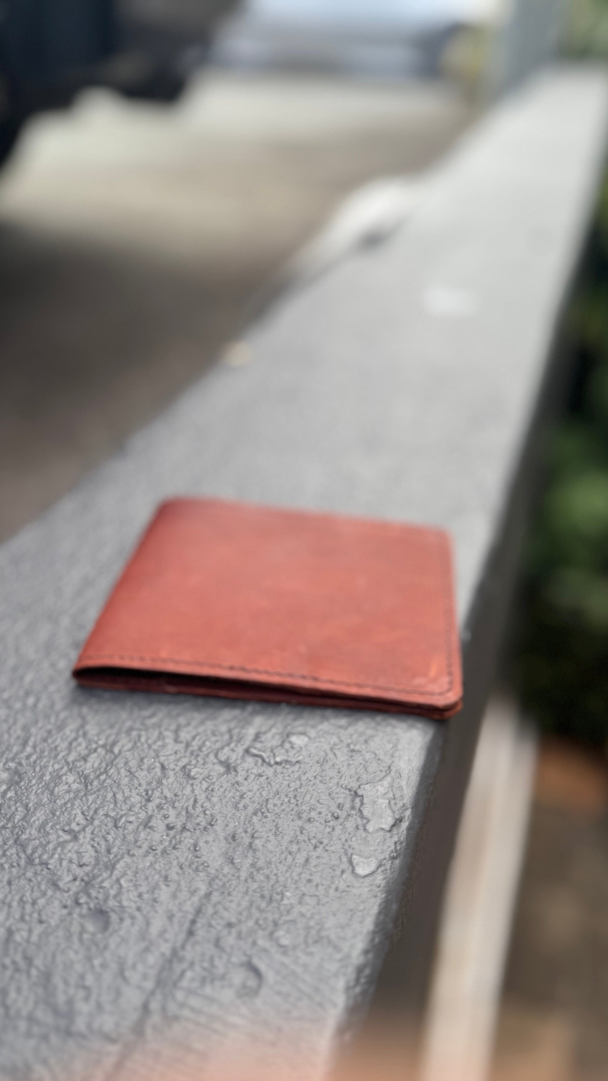 The Real McCaul Leathergoods Mid-Brown Kangaroo NoteBook Cover Australian Made Australian Owned Kangaroo Leather NoteBook Cover Made In Australia