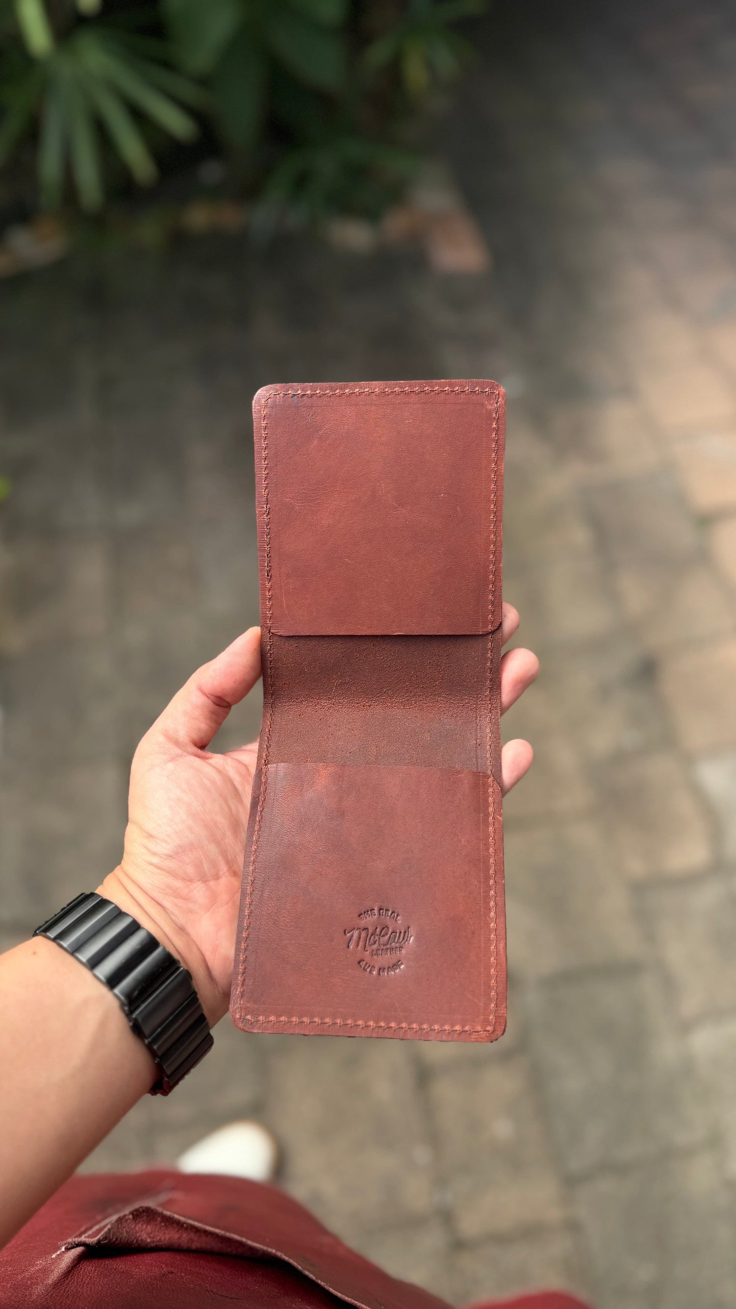 The Real McCaul Leathergoods NoteBook Cover Australian Made Australian Owned Kangaroo Leather NoteBook Cover Made In Australia