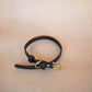 The Real McCaul Leathergoods Pet Collars & Harnesses Classic Dog Collar - 18mm - Black Australian Made Australian Owned Leather Dog Collar with Brass Fittings- Australian Made