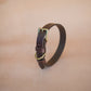 The Real McCaul Leathergoods Pet Collars & Harnesses Classic Dog Collar - 30mm - Burgundy Australian Made Australian Owned Leather Dog Collar with Brass Fittings- Australian Made