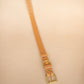 The Real McCaul Leathergoods Pet Collars & Harnesses Classic Dog Collar - 30mm - Natural Australian Made Australian Owned Leather Dog Collar with Brass Fittings- Australian Made