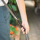 The Real McCaul Leathergoods Pet Leashes Hands Free Long Crossbody Dog Leash - 20mm - Dark Brown Australian Made Australian Owned Leather Dog Lead or Leash - HandMade In Australia- Brass Fittings