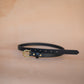 The Real McCaul Leathergoods Plain Narrow 20mm Belt - Black Australian Made Australian Owned Solid Leather Narrow Belt Made In Australia - 20mm  - Black