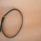 The Real McCaul Leathergoods Plain Narrow 20mm Belt - Black Australian Made Australian Owned Solid Leather Narrow Belt Made In Australia - 20mm  - Black