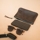 The Real McCaul Leathergoods Purses Clementine Clutch - Cowhide Australian Made Australian Owned Clementine Leather Clutch- Made In Australia YKK Zips