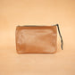 The Real McCaul Leathergoods Purses Clementine Clutch - Cowhide - Tan Australian Made Australian Owned Clementine Leather Clutch- Made In Australia YKK Zips