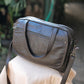 The Real McCaul Leathergoods Shoulder Bags Jack Satchel - Cowhide - Dark Brown Australian Made Australian Owned Jack Laptop Leather Travel Satchel Briefcase- Made In Australia