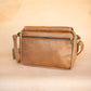 The Real McCaul Leathergoods Shoulder Bags Zeuss Satchel - Cowhide - Tan Australian Made Australian Owned Men's Leather Satchel Made In Australia- Laptop/iPad