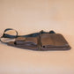 The Real McCaul Leathergoods Travel Bag The John Crossbody Sling Bag - Cowhide - Chestnut Australian Made Australian Owned The John Crossbody Sling Bag - Cowhide - Chestnut