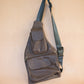 The Real McCaul Leathergoods Travel Bag The John Crossbody Sling Bag - Cowhide - Mottle Brown Australian Made Australian Owned The John Crossbody Sling Bag - Cowhide - Mottle Brown