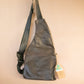 The Real McCaul Leathergoods Travel Bag The John Crossbody Sling Bag - Premium Kangaroo - Brown Australian Made Australian Owned The John Crossbody Sling Bag - Premium Kangaroo - Brown