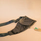 The Real McCaul Leathergoods Travel Bag The John Crossbody Sling Bag - Premium Kangaroo - Brown Australian Made Australian Owned The John Crossbody Sling Bag - Premium Kangaroo - Brown