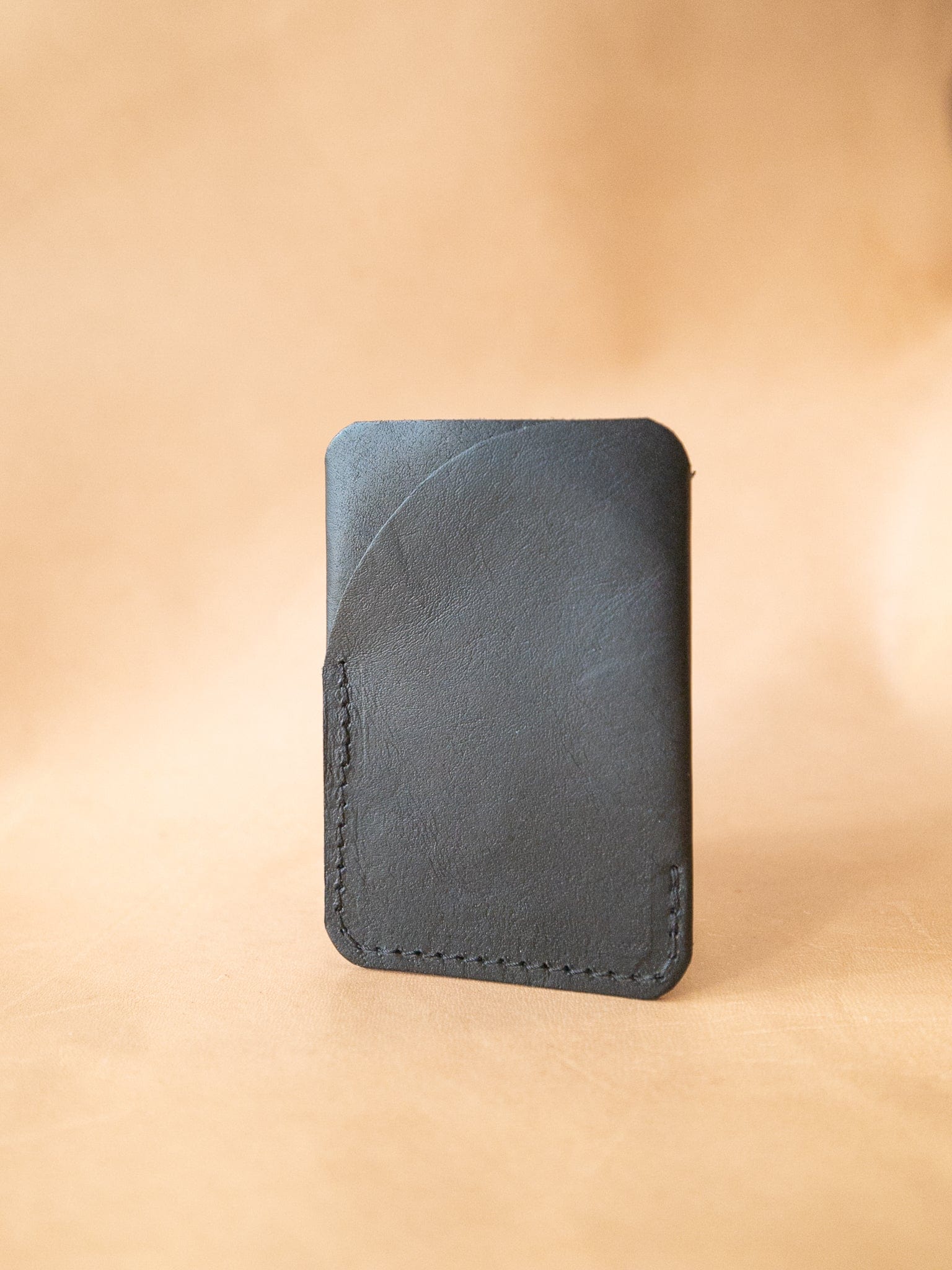 The Real McCaul Leathergoods Wallet Black The Steven Card Holder Australian Made Australian Owned