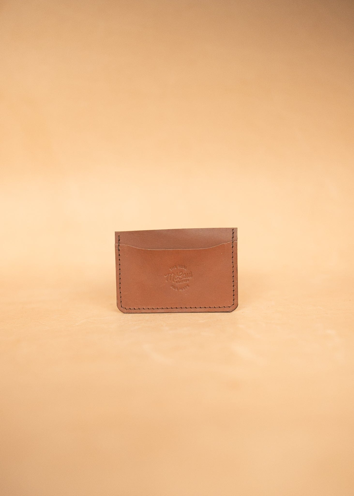 The Real McCaul Leathergoods Wallet Compact Card Holder Wallet - Three Pocket Australian Made Australian Owned Leather Card Holder Wallet - Three Pocket Made in Australia