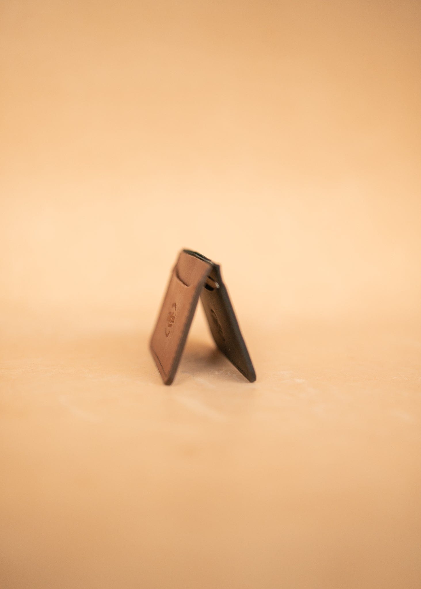 The Real McCaul Leathergoods Wallet Compact Card Holder Wallet - Three Pocket Australian Made Australian Owned Leather Card Holder Wallet - Three Pocket Made in Australia