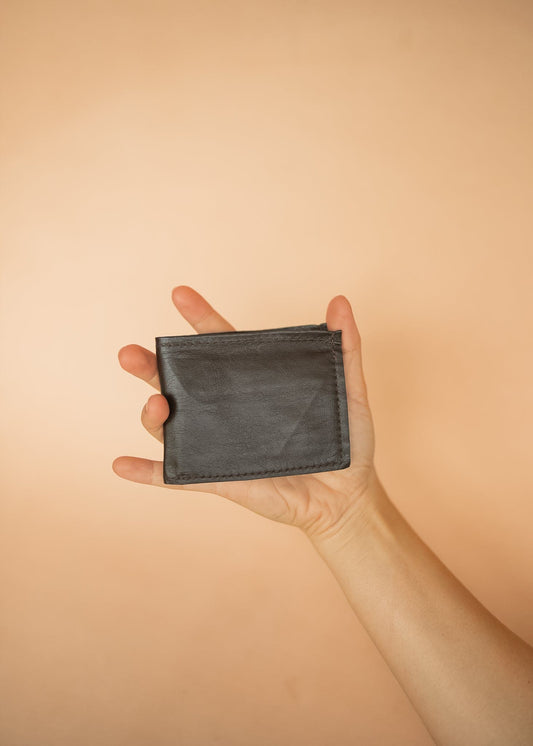 The Real McCaul Leathergoods Wallet Dark Brown / Premium Kangaroo (0.5mm) Small Bifold Wallet - Kangaroo Australian Made Australian Owned Small Bi-Fold Wallet Australian Made - Kangaroo