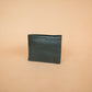 The Real McCaul Leathergoods Wallet Green / Standard Kangaroo (0.6-1.0mm) Small Bifold Wallet - Kangaroo Australian Made Australian Owned Small Bi-Fold Wallet Australian Made - Kangaroo