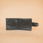 The Real McCaul Leathergoods Wallets Bifold Wallet With Coin Zip - Kangaroo Australian Made Australian Owned Australian Made Leather Bifold Wallet With Coin Zip and Clip - Kangaroo