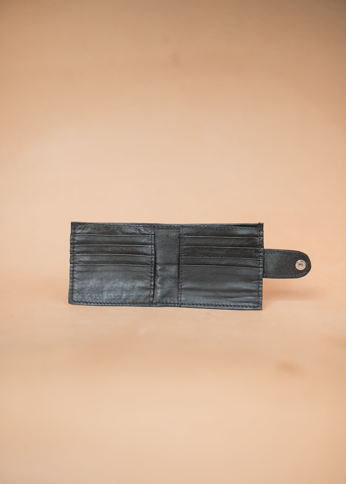 The Real McCaul Leathergoods Wallets Classic Bifold Wallet with Clip - Kangaroo Australian Made Australian Owned Bifold Kangaroo Leather Wallet- Made In Australia