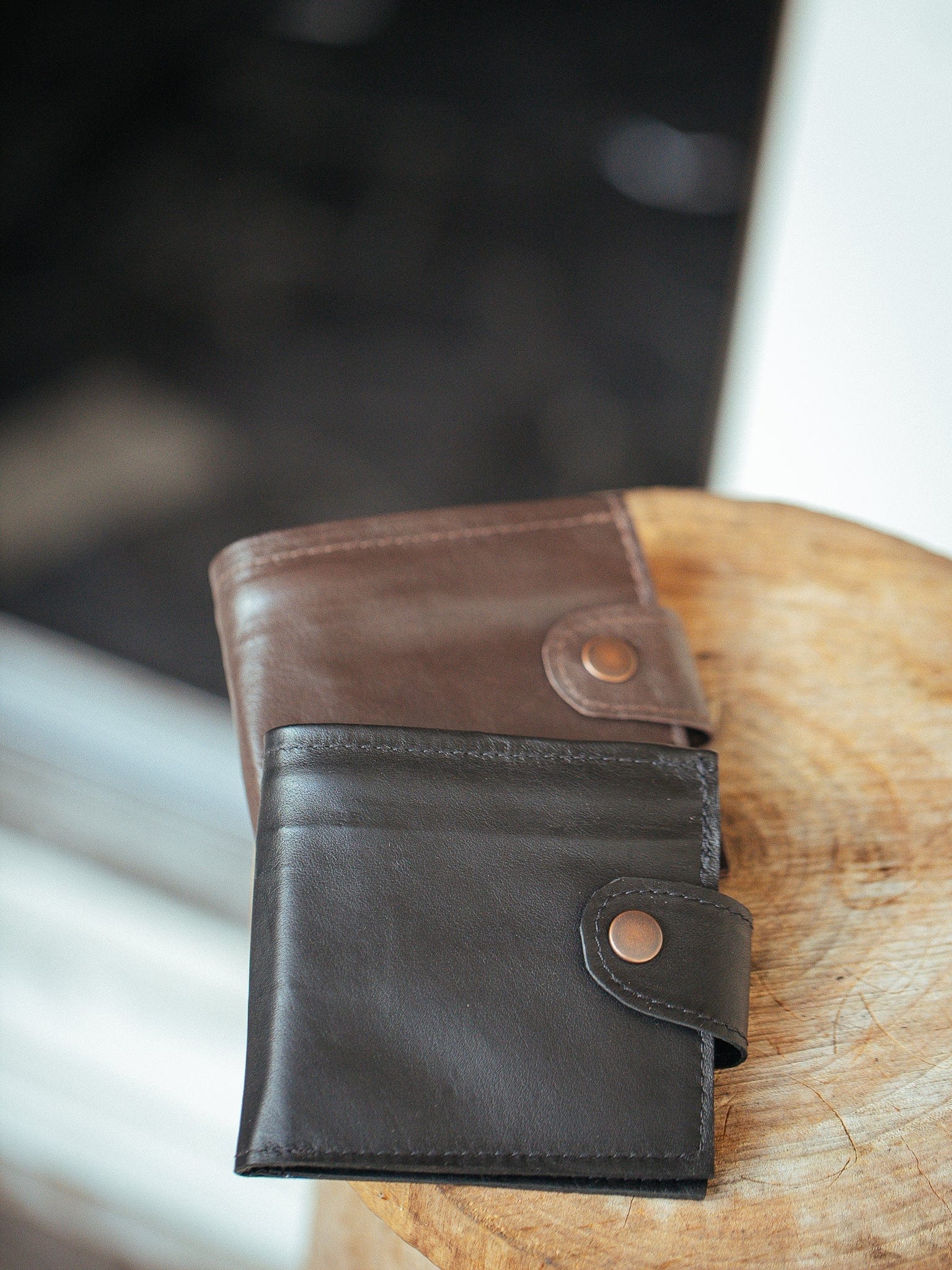 The Real McCaul Leathergoods Wallets Classic Bifold Wallet with Clip - Kangaroo Australian Made Australian Owned Bifold Kangaroo Leather Wallet- Made In Australia