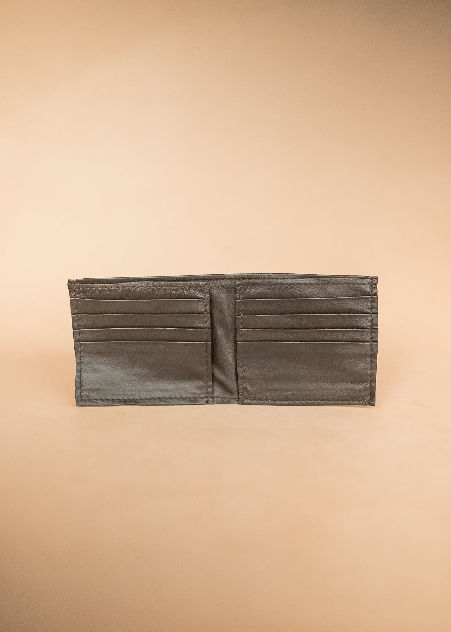 The Real McCaul Leathergoods Wallets Dark Brown Large Bifold Wallet - Kangaroo Australian Made Australian Owned Bifold Kangaroo Leather Wallet- Made In Australia