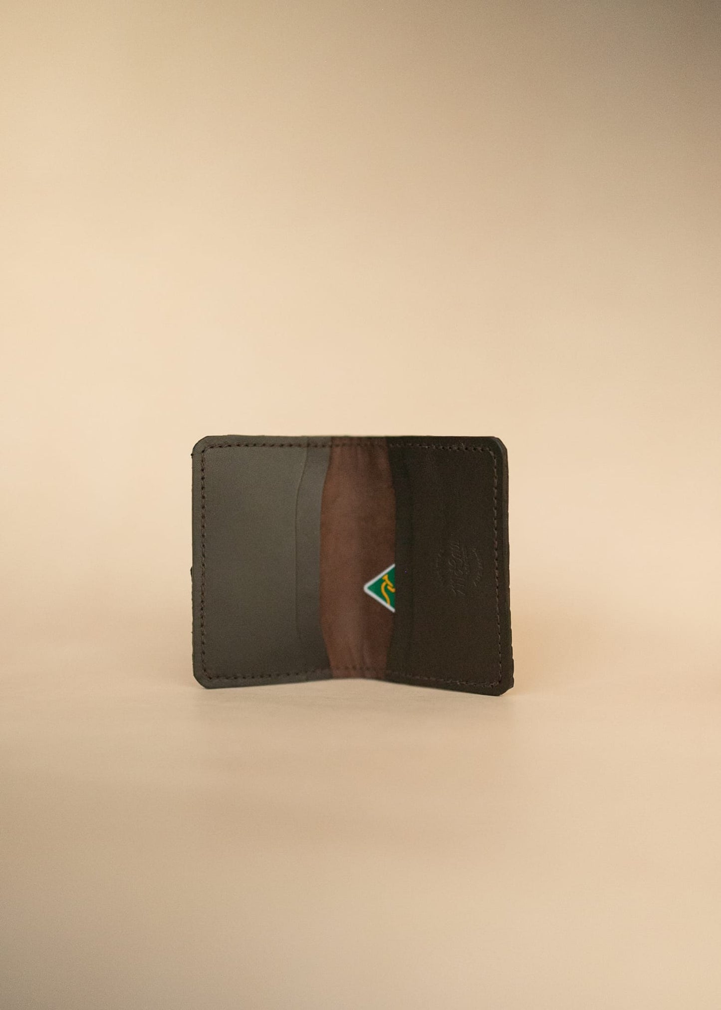 The Real McCaul Leathergoods Wallets Four Pocket Card Wallet - Crocodile and Kangaroo Australian Made Australian Owned Leather 4 Card Wallet Holder Crocodile and Kangaroo Wallet Made In Australia 
