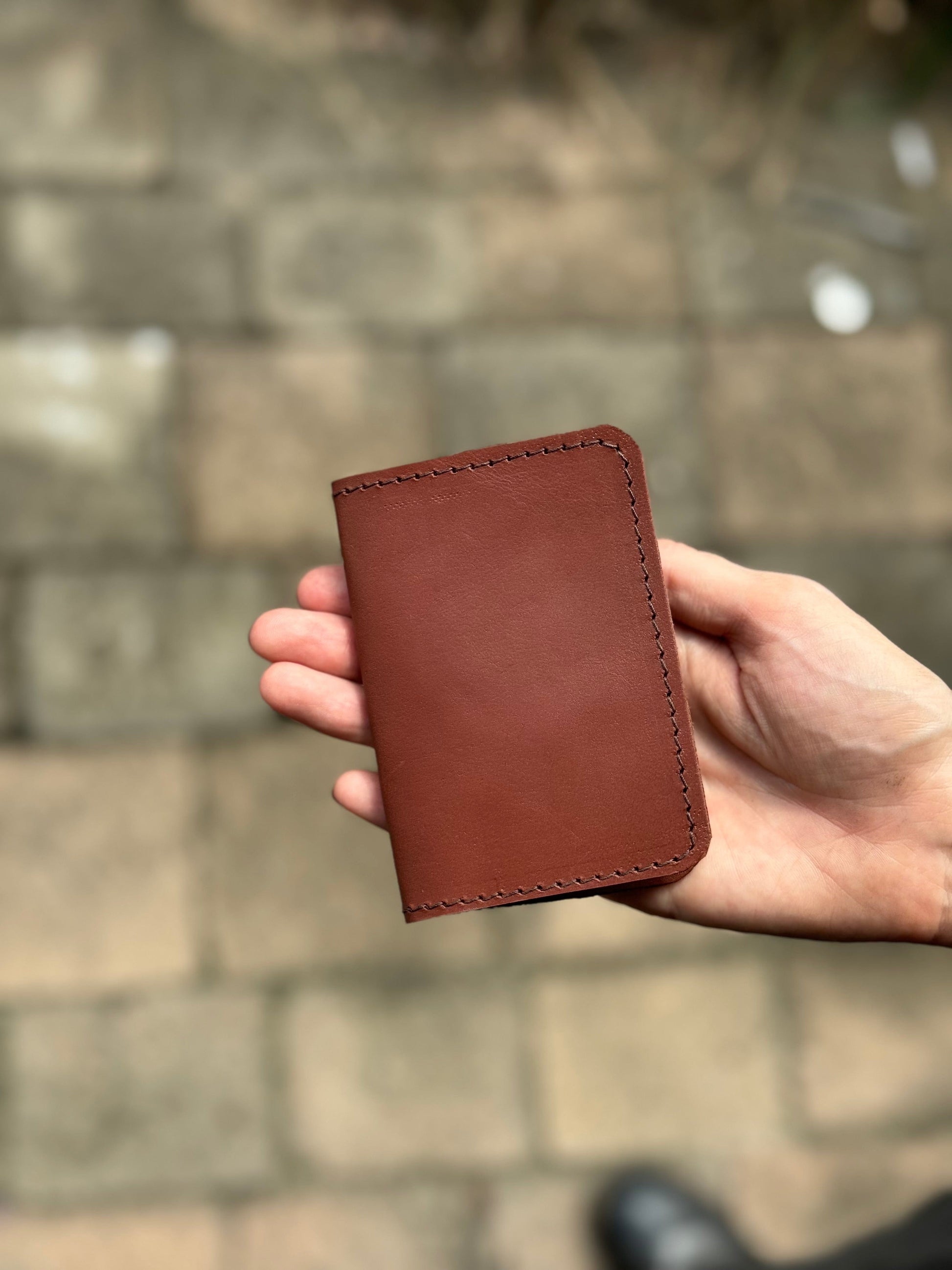 The Real McCaul Leathergoods Wallets Four Pocket Card Wallet Australian Made Australian Owned Leather 2 Card Wallet Holder Made In Australia 