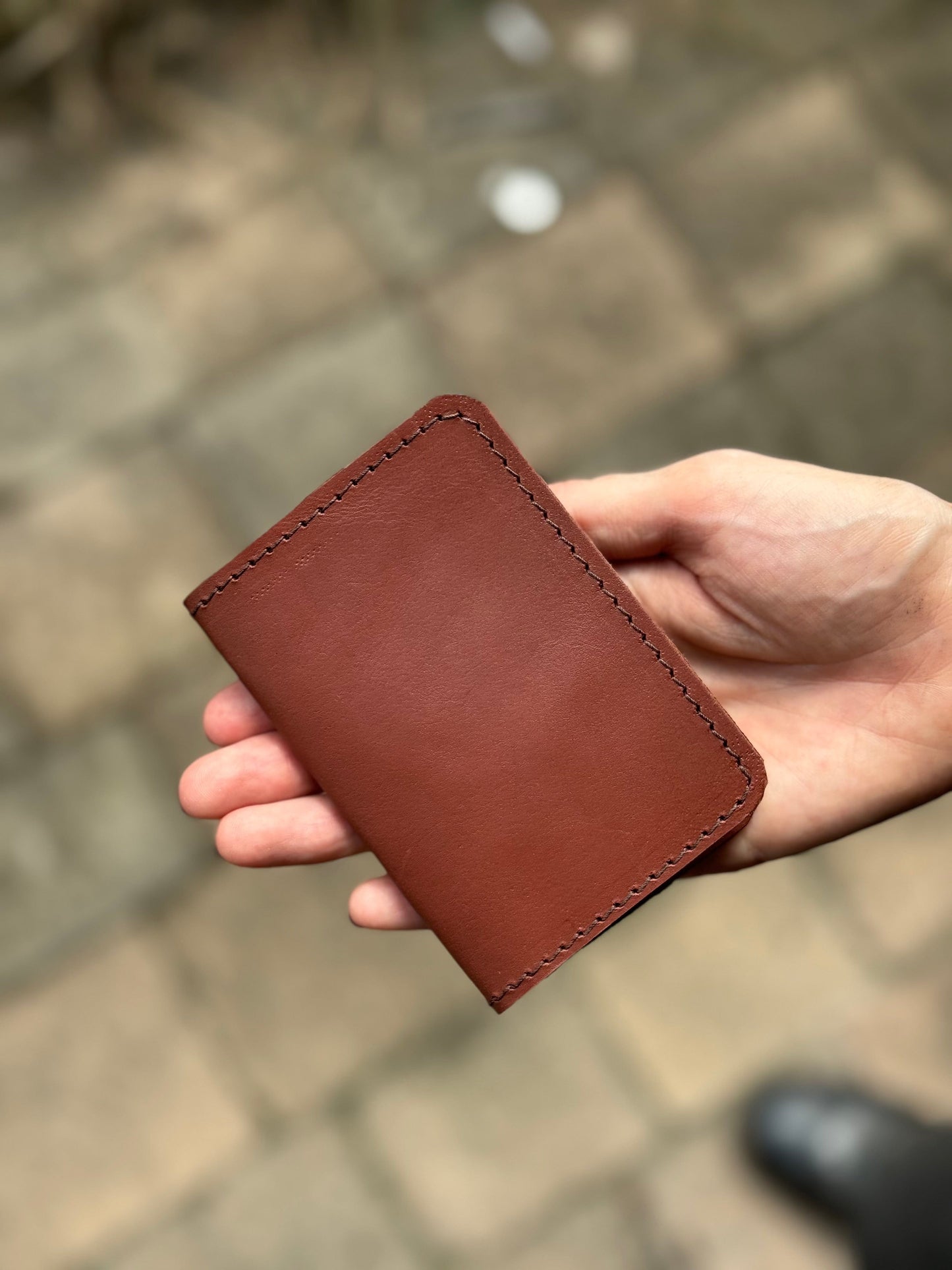 The Real McCaul Leathergoods Wallets Four Pocket Card Wallet Australian Made Australian Owned Leather 2 Card Wallet Holder Made In Australia 