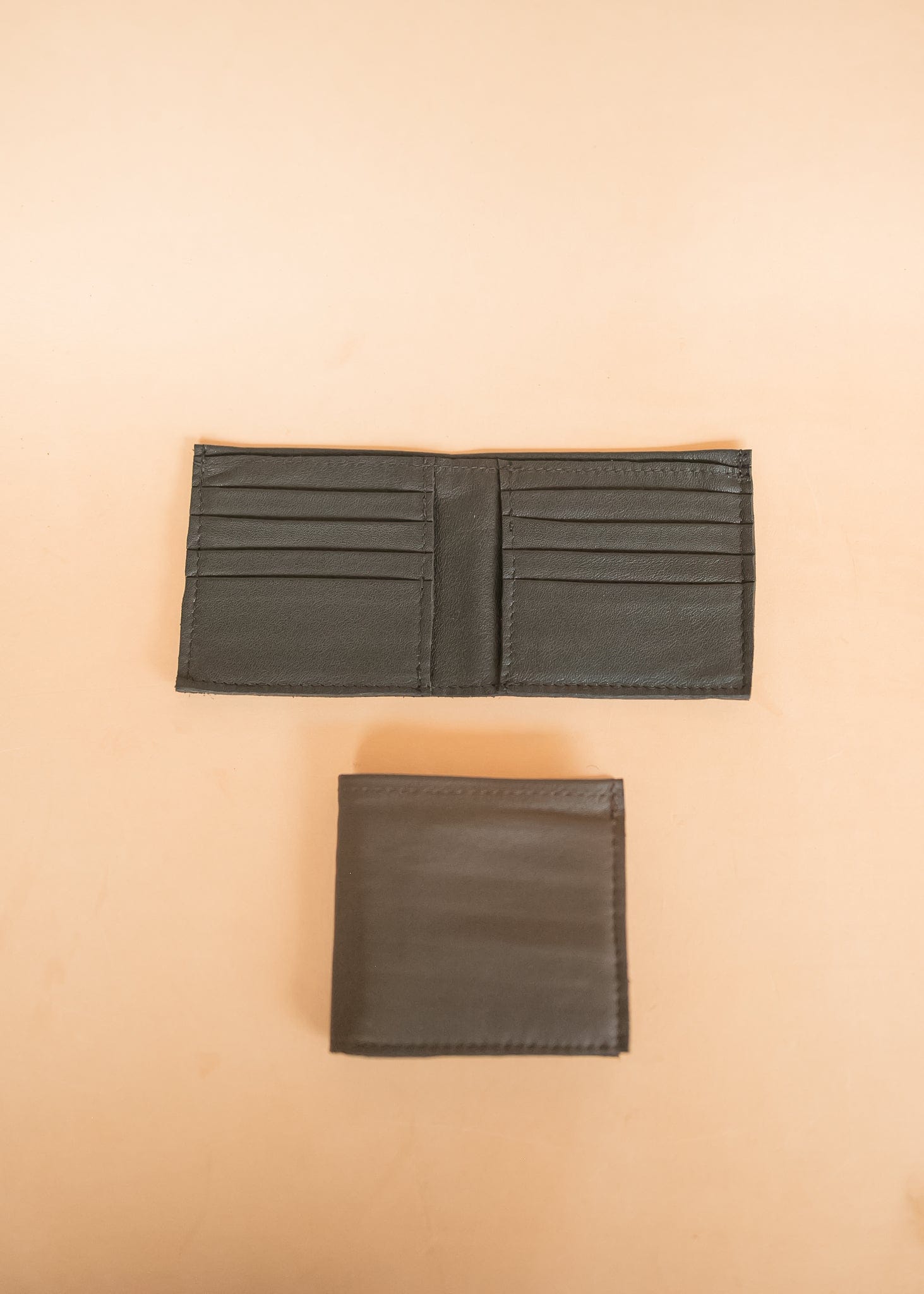 The Real McCaul Leathergoods Wallets Large Bifold Wallet - Cowhide Australian Made Australian Owned BiFold Leather Wallet- Made In Australia