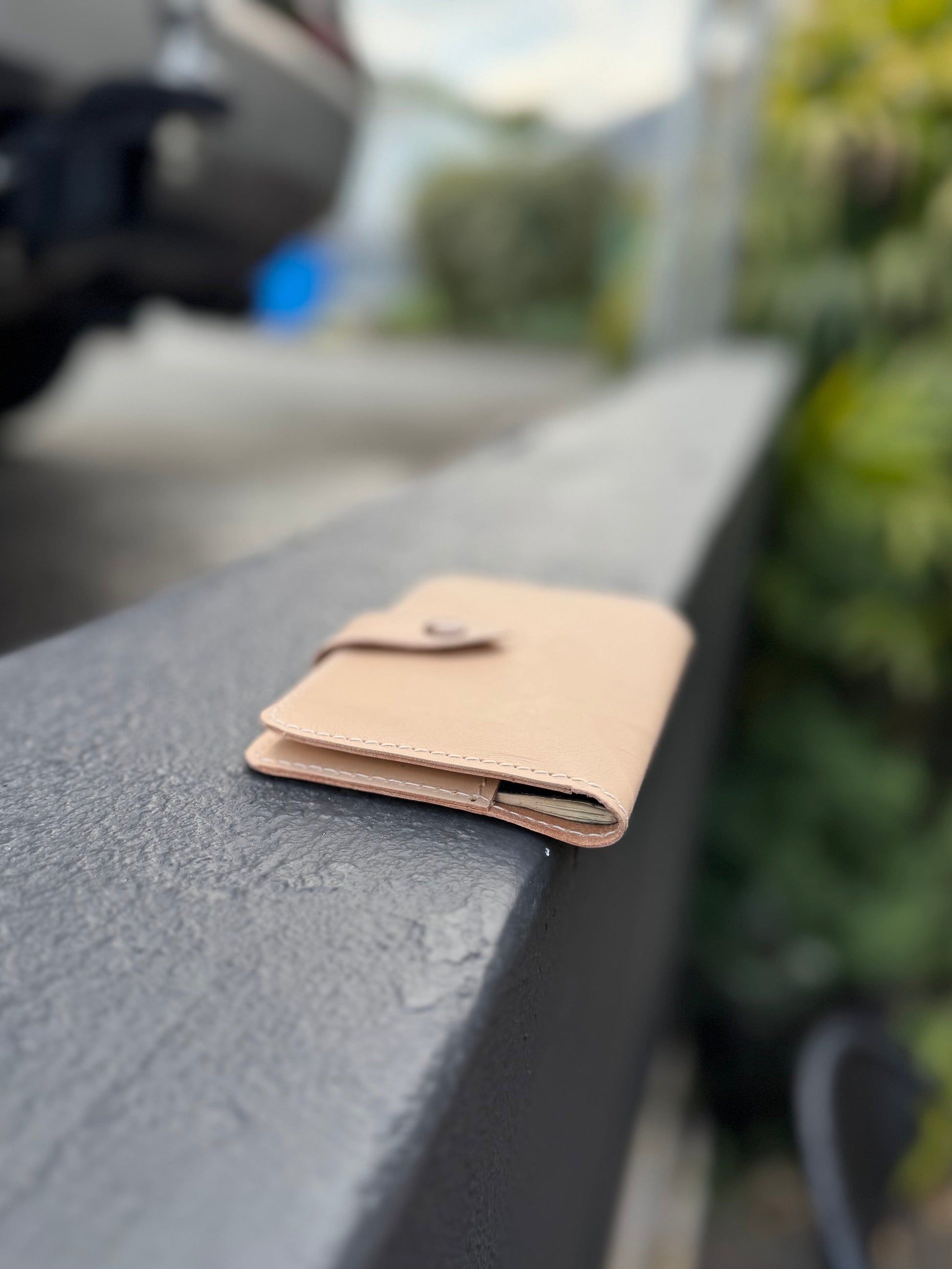 The Real McCaul Leathergoods Wallets Passport Cover Wallet - Kangaroo Australian Made Australian Owned Passport Holder Kangaroo Leather- Made in Australia