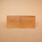The Real McCaul Leathergoods Wallets Tan Large Bifold Wallet - Kangaroo Australian Made Australian Owned Bifold Kangaroo Leather Wallet- Made In Australia