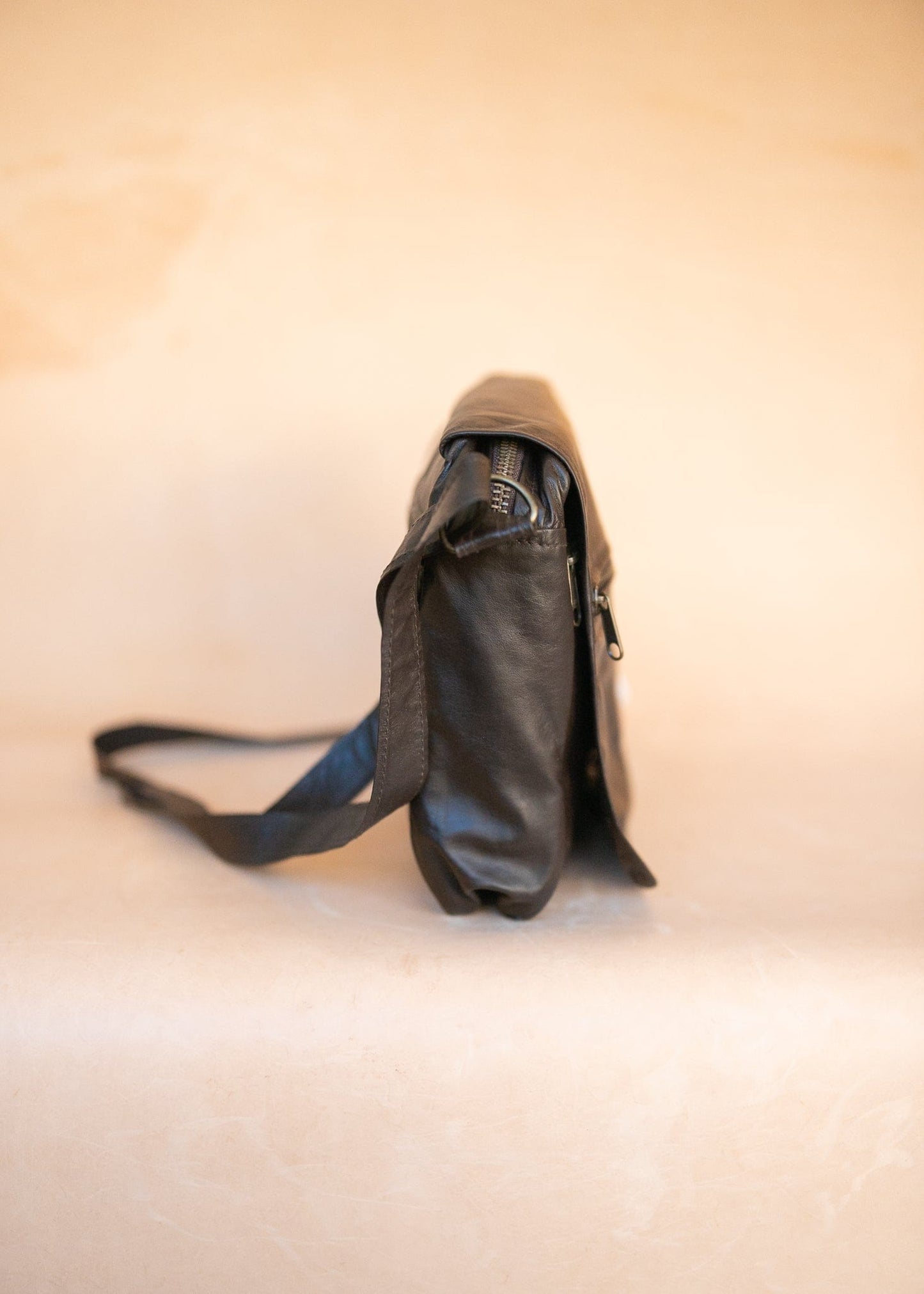 The Real McCaul Leathergoods Zeuss Satchel Bag - Premium Kangaroo Australian Made Australian Owned Men's Leather Satchel Made In Australia- Laptop/iPad