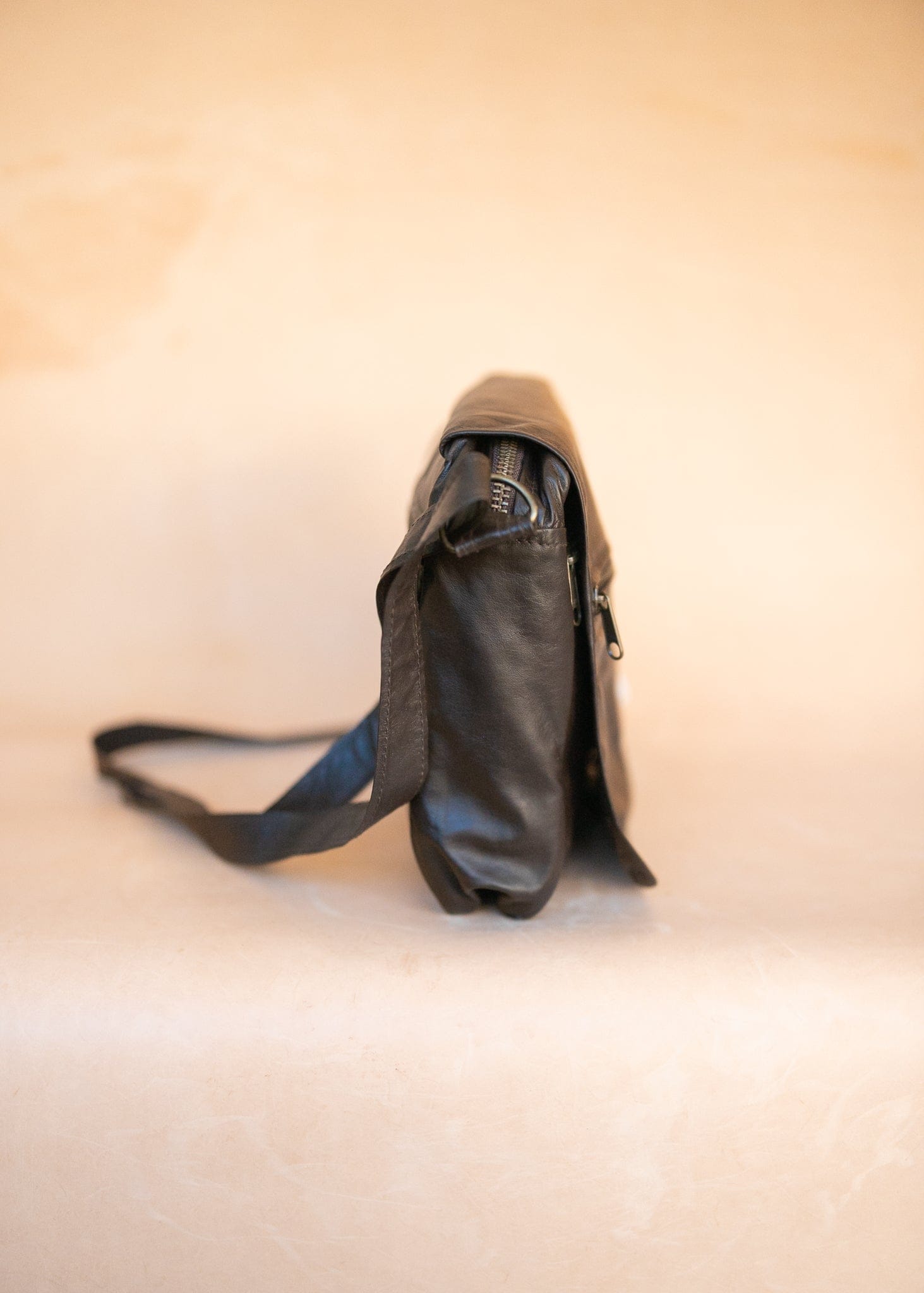 The Real McCaul Leathergoods Zeuss Satchel Bag - Premium Kangaroo Australian Made Australian Owned Men's Leather Satchel Made In Australia- Laptop/iPad