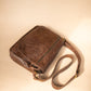 The Real McCaul Leathergoods Zeuss Satchel - Cowhide Australian Made Australian Owned Men's Leather Satchel Made In Australia- Laptop/iPad