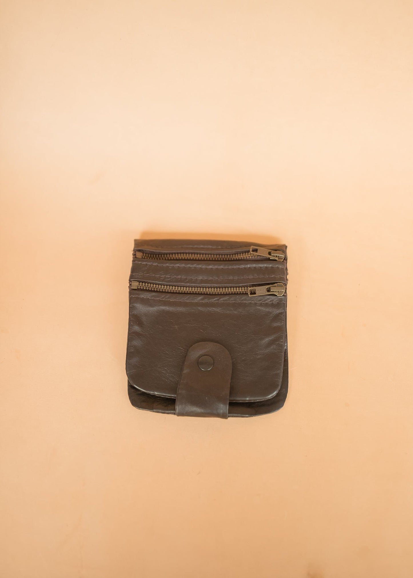 The Real McCaul Multi-Wallet Multi Wallet Belt Pouch - Kangaroo - With Shoulder Strap Australian Made Australian Owned Australian Made Leather Multi-Wallet Travel Belt Pouch (Kangaroo)