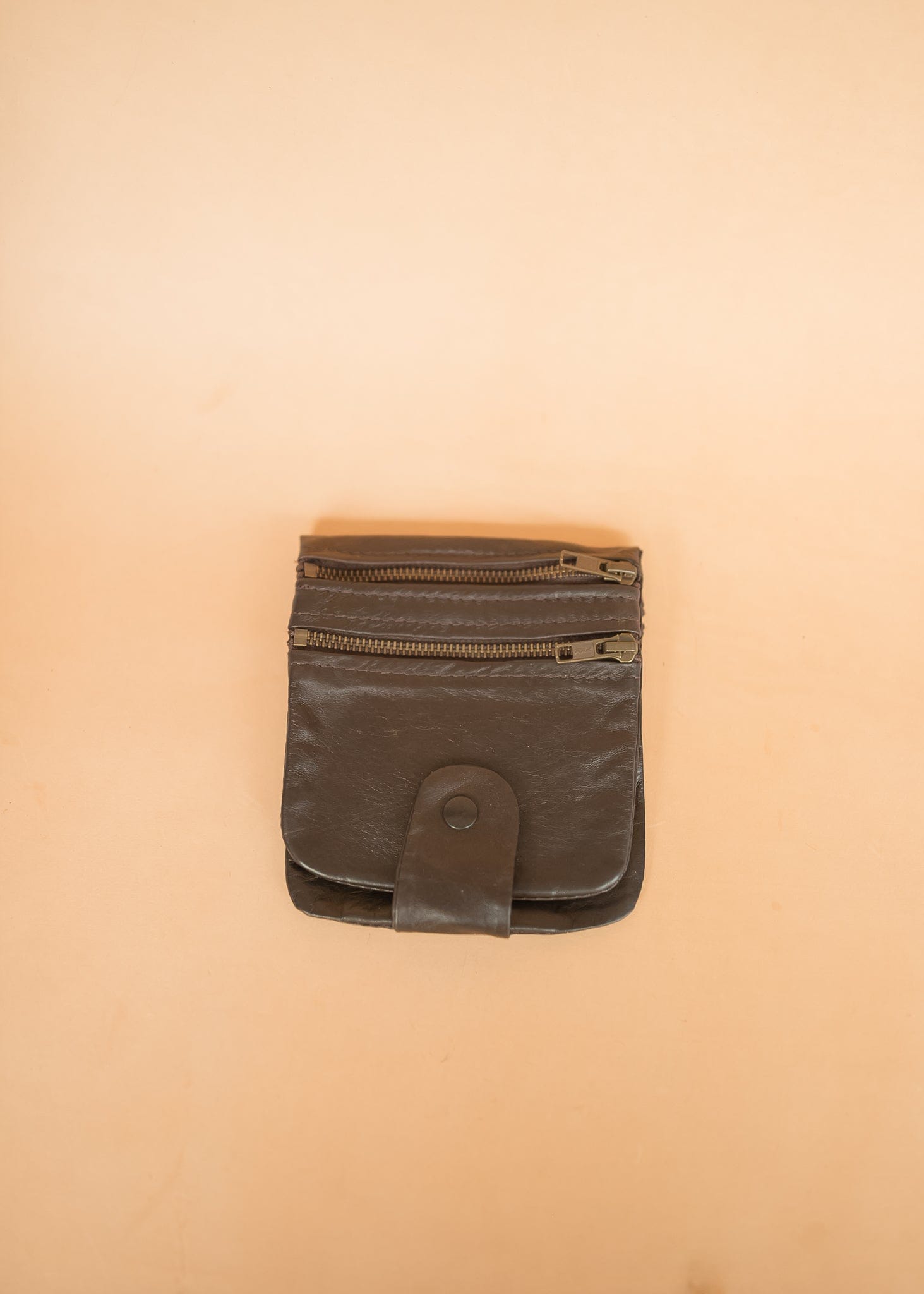 The Real McCaul Multi-Wallet Multi Wallet Belt Pouch - Kangaroo - With Shoulder Strap Australian Made Australian Owned Australian Made Leather Multi-Wallet Travel Belt Pouch (Kangaroo)
