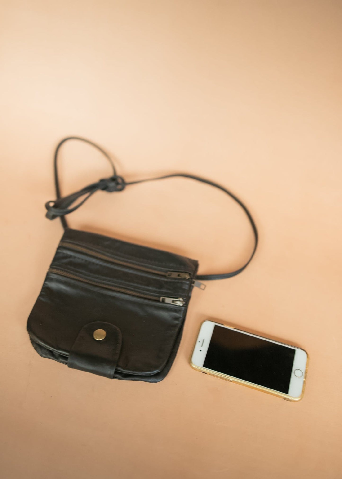 The Real McCaul Multi-Wallet Multi Wallet Belt Pouch - Kangaroo - With Shoulder Strap Australian Made Australian Owned Australian Made Leather Multi-Wallet Travel Belt Pouch (Kangaroo)