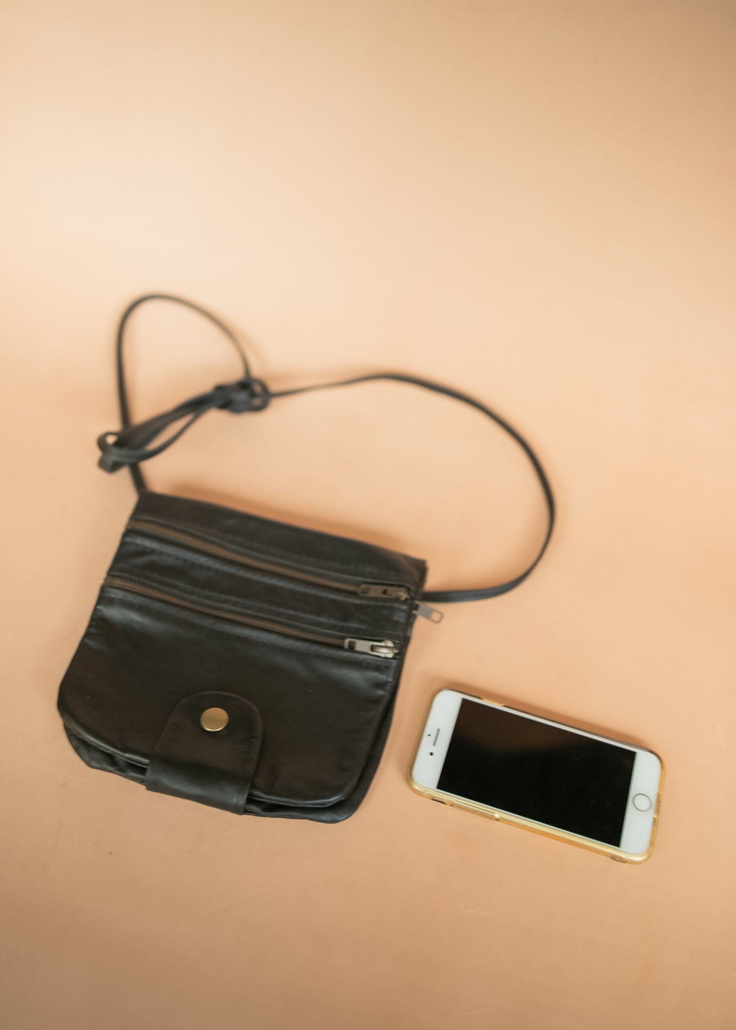 The Real McCaul Multi-Wallet Multi Wallet Belt Pouch - Kangaroo - With Shoulder Strap Australian Made Australian Owned Australian Made Leather Multi-Wallet Travel Belt Pouch (Kangaroo)