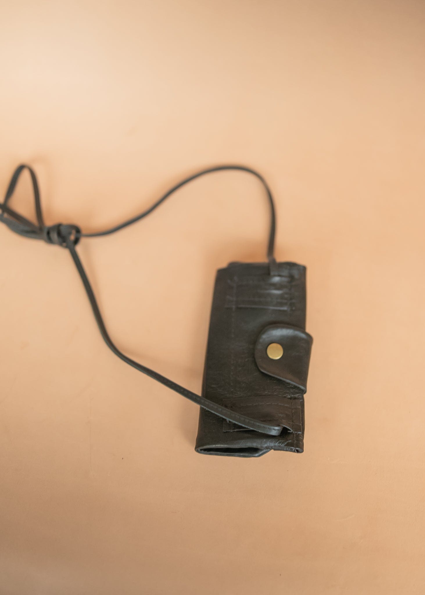 The Real McCaul Multi-Wallet Multi Wallet Belt Pouch - Kangaroo - With Shoulder Strap Australian Made Australian Owned Australian Made Leather Multi-Wallet Travel Belt Pouch (Kangaroo)